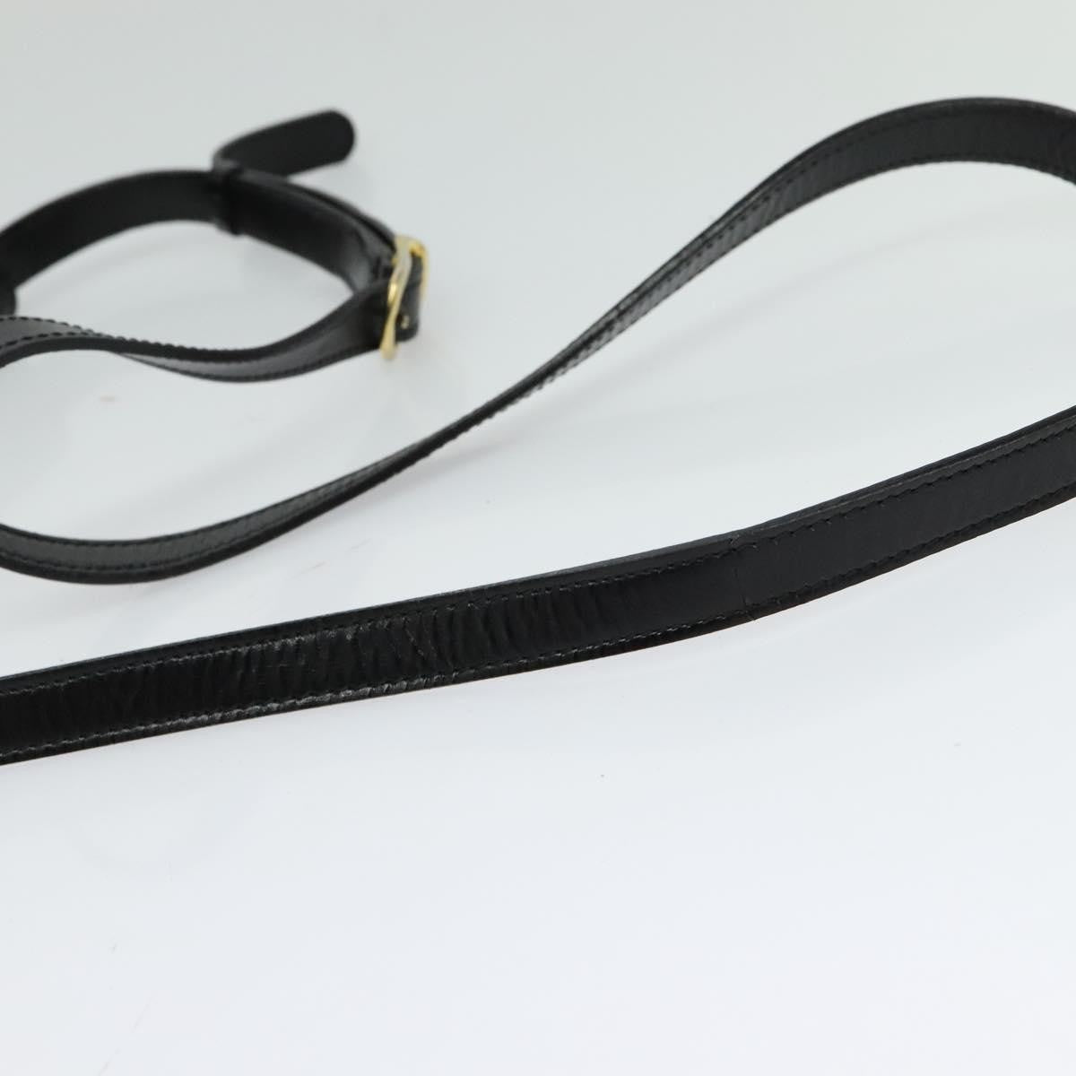 Celine Vintage Circle Logo Crossbody Bag Leather