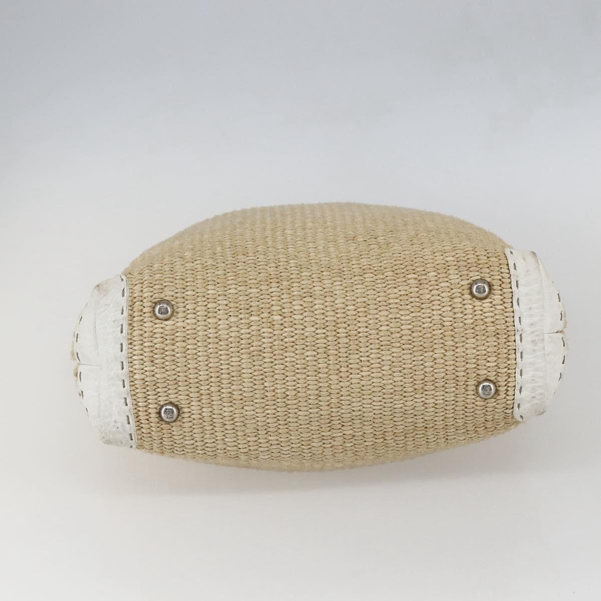 Fendi Selleria Tote Bag Raffia