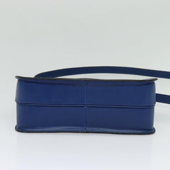 Celine Vintage Circle Logo Crossbody Bag Leather