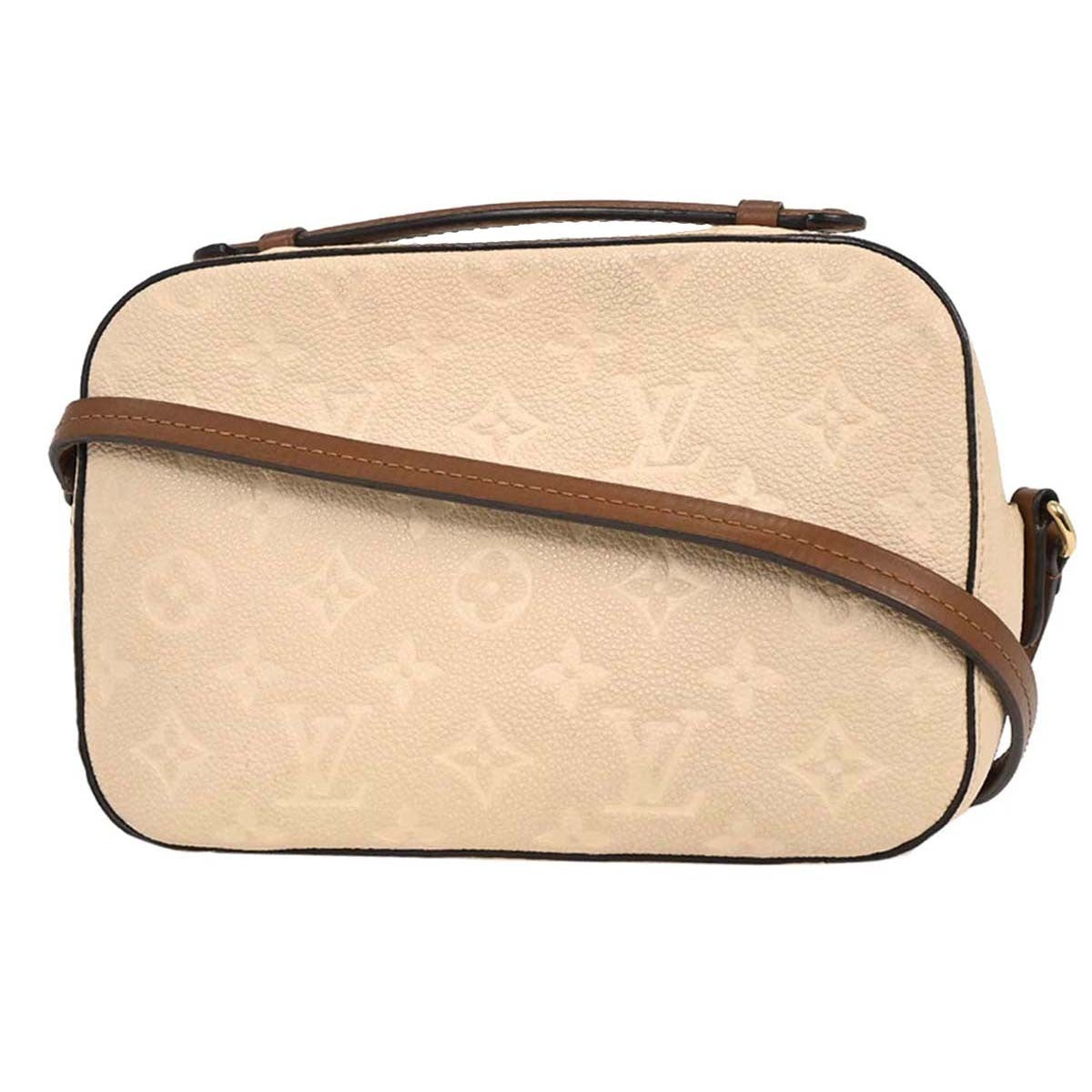 Louis Vuitton Saintonge Handbag Monogram Empreinte Leather