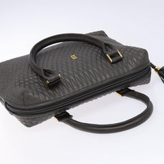 Bally Vintage Handbag Quilted Leather