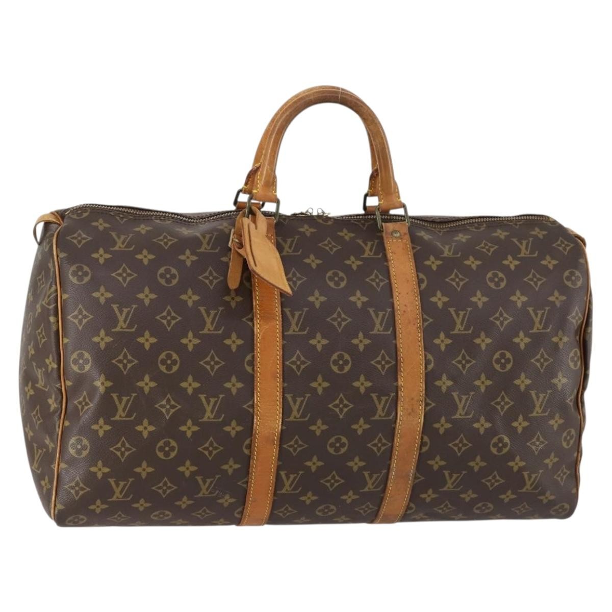 Louis Vuitton Keepall Bag Monogram Canvas