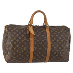Louis Vuitton Keepall Bag Monogram Canvas