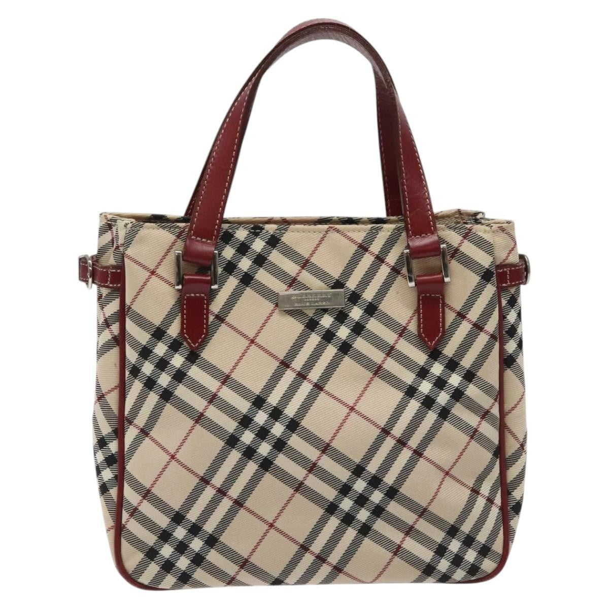 Burberry Nova Check Tote Nylon