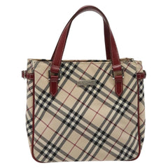 Burberry Nova Check Tote Nylon
