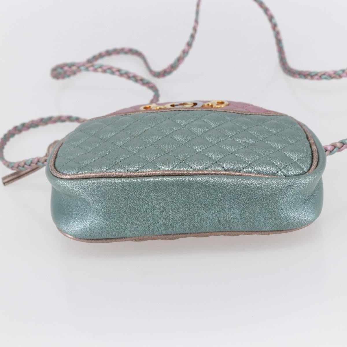 Gucci Trapuntata Camera Shoulder Bag Lambskin