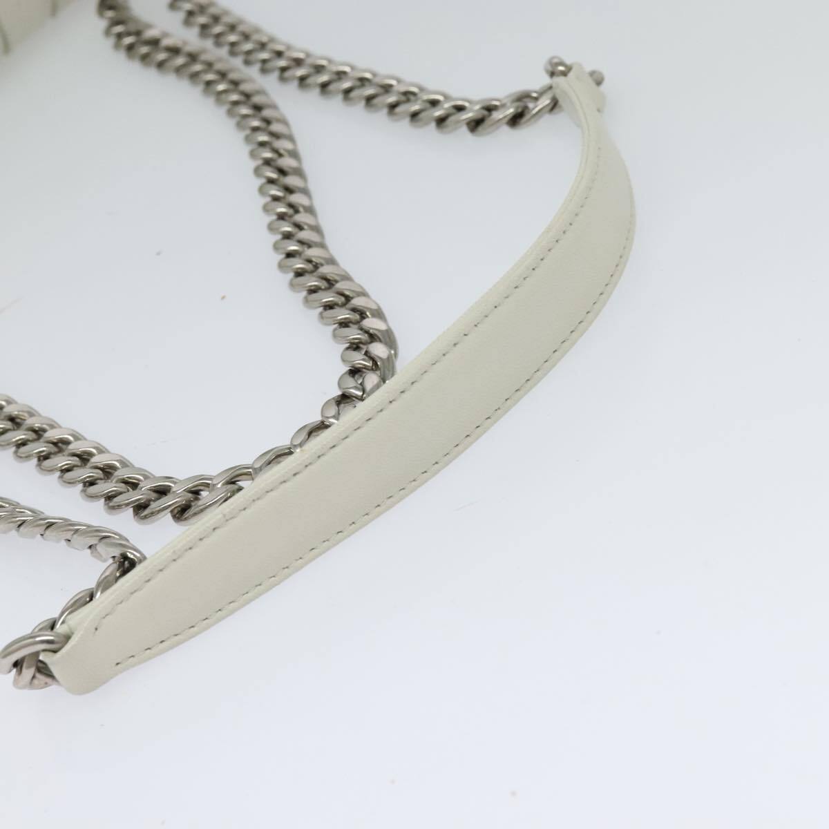 Prada Chain Flap Shoulder Bag Nappa Gaufre