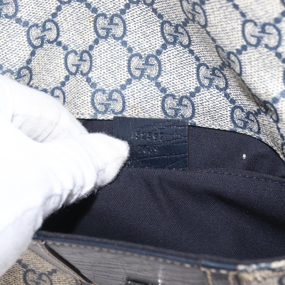 Gucci Vintage Web Belt Bag GG Coated Canvas