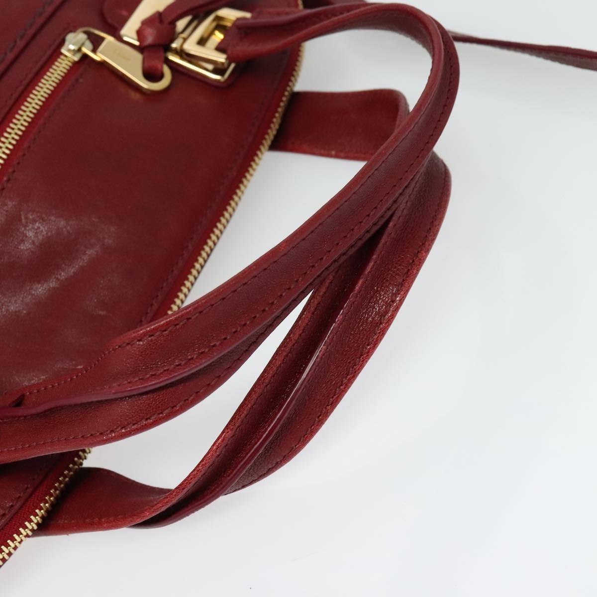 Chloe Angie Tote Leather