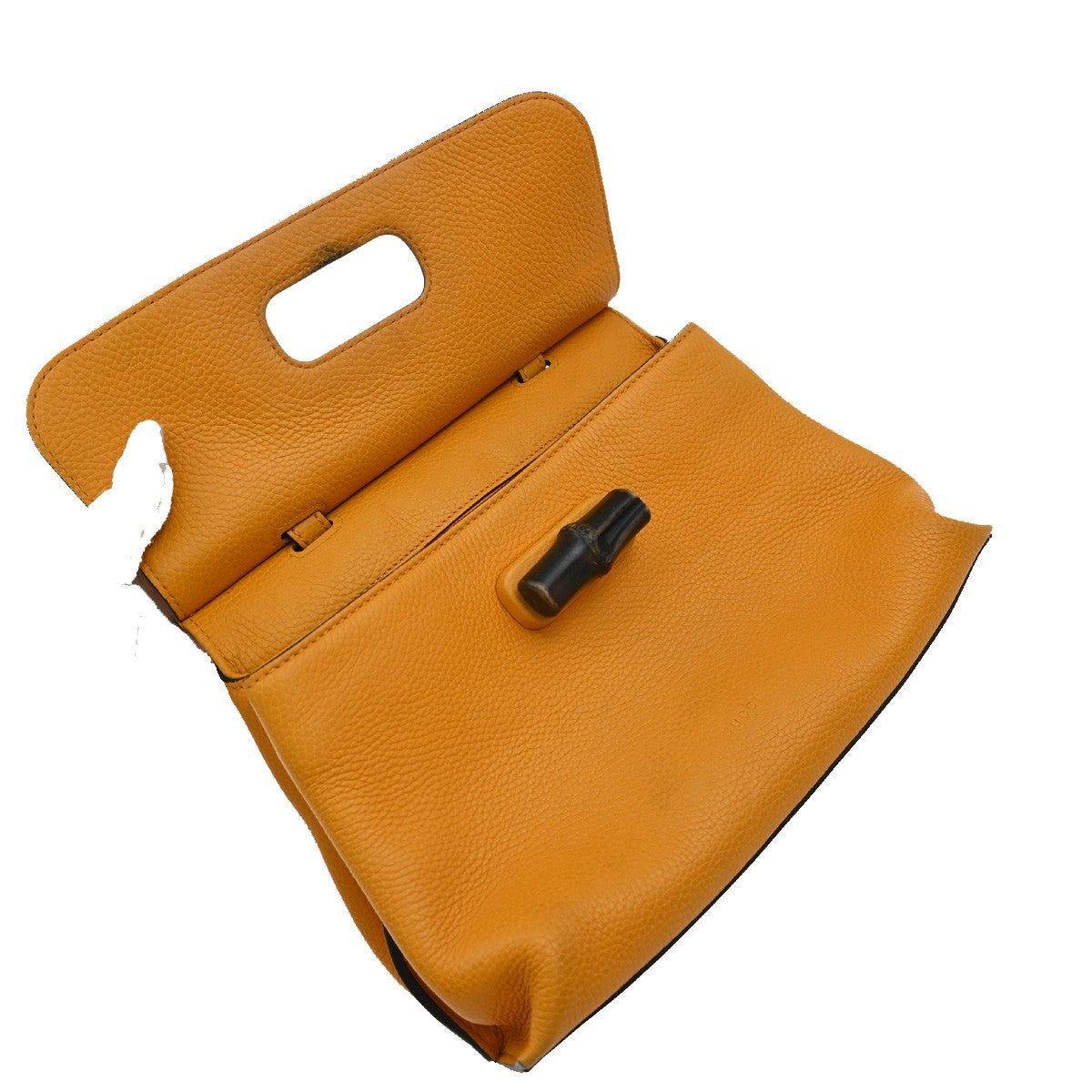 Gucci Bamboo Daily Top Handle Bag Leather