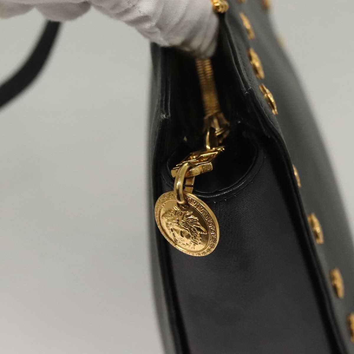 Versace Medusa Shoulder Bag Leather