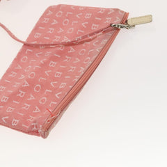 Bvlgari B.Zero1 Logomania Bag Canvas with Leather