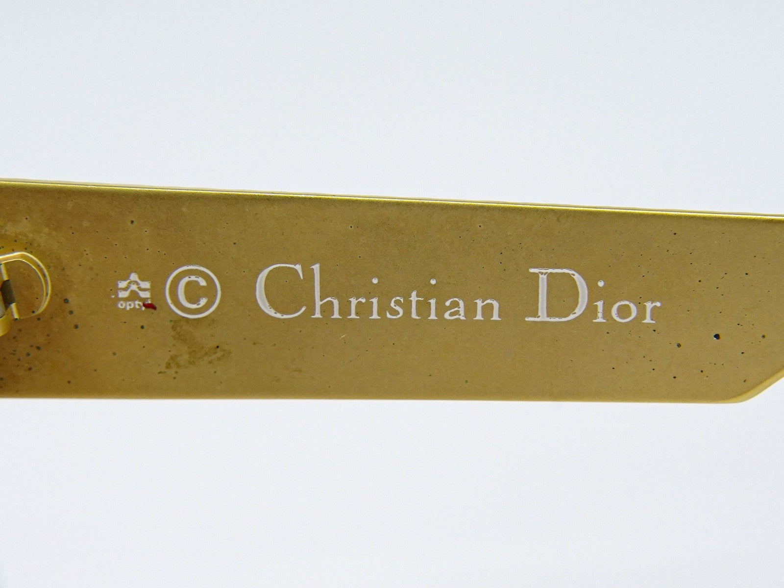 Christian Dior Logo CD Sunglasses Plastic