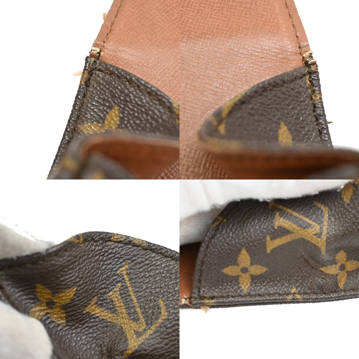 Louis Vuitton Cartouchiere Handbag Monogram Canvas