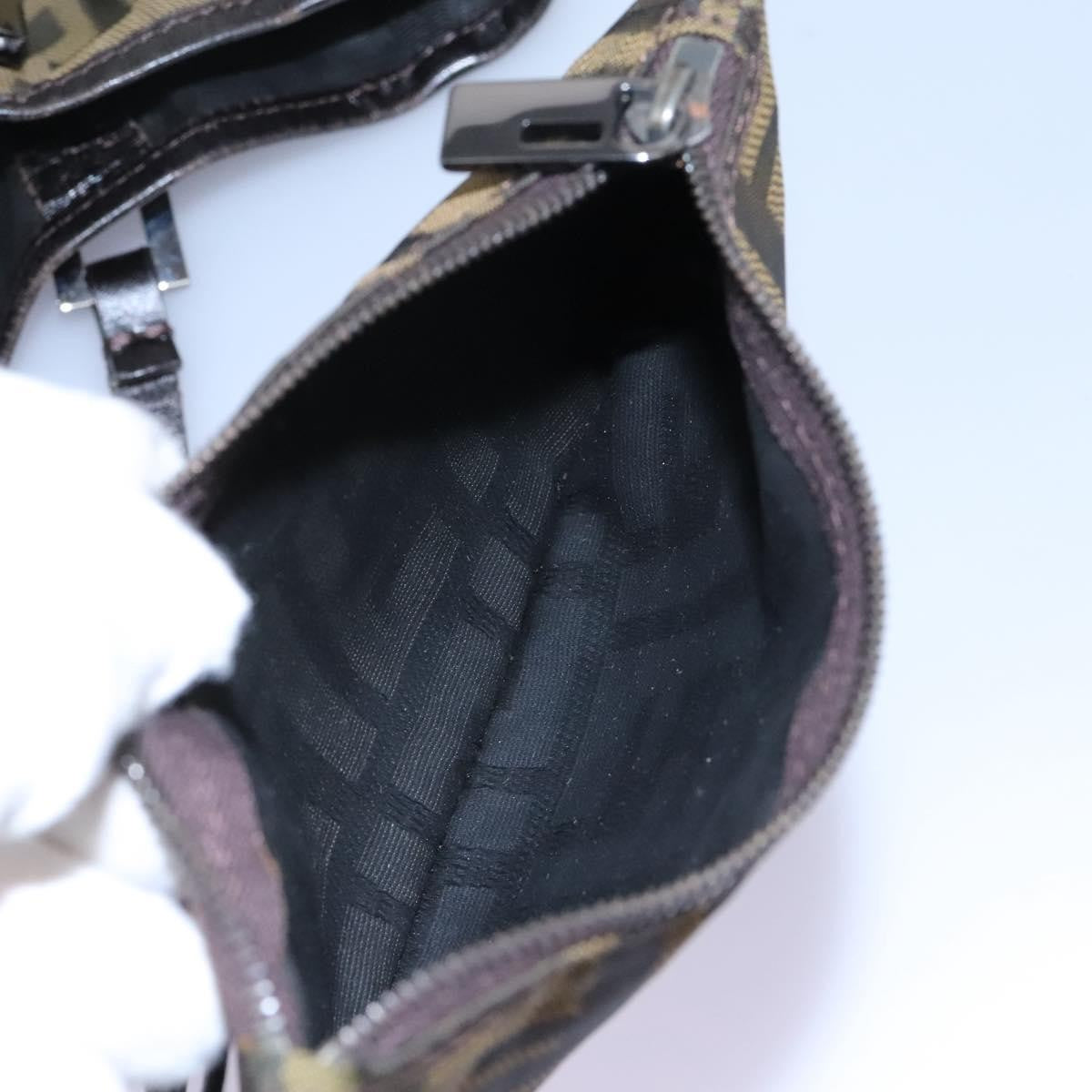 Fendi Open Shopping Tote Zucca Canvas