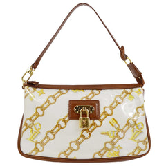 Louis Vuitton Charms Pochette PVC Over Printed Silk