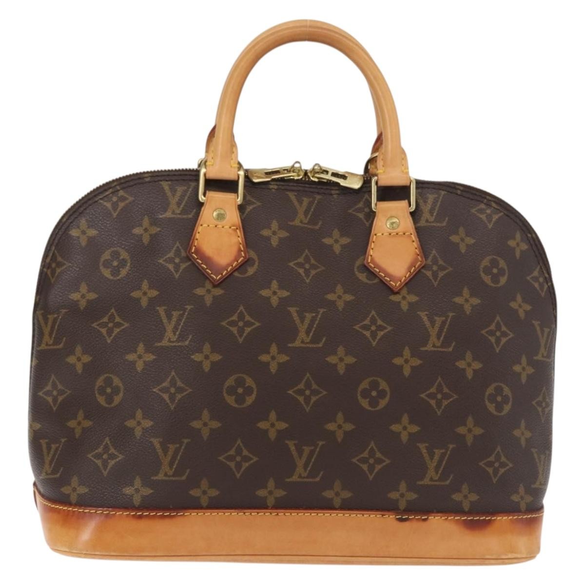 Louis Vuitton Alma Handbag Monogram Canvas