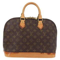 Louis Vuitton Alma Handbag Monogram Canvas