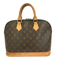 Louis Vuitton Alma Handbag Monogram Canvas