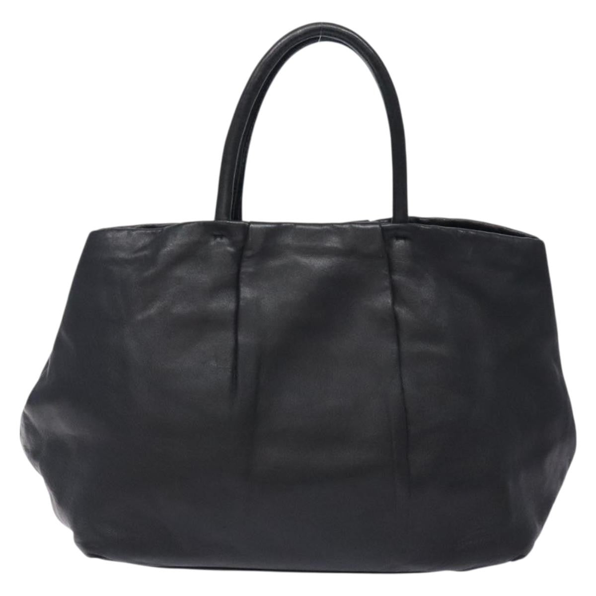 Prada Bow Tote Leather