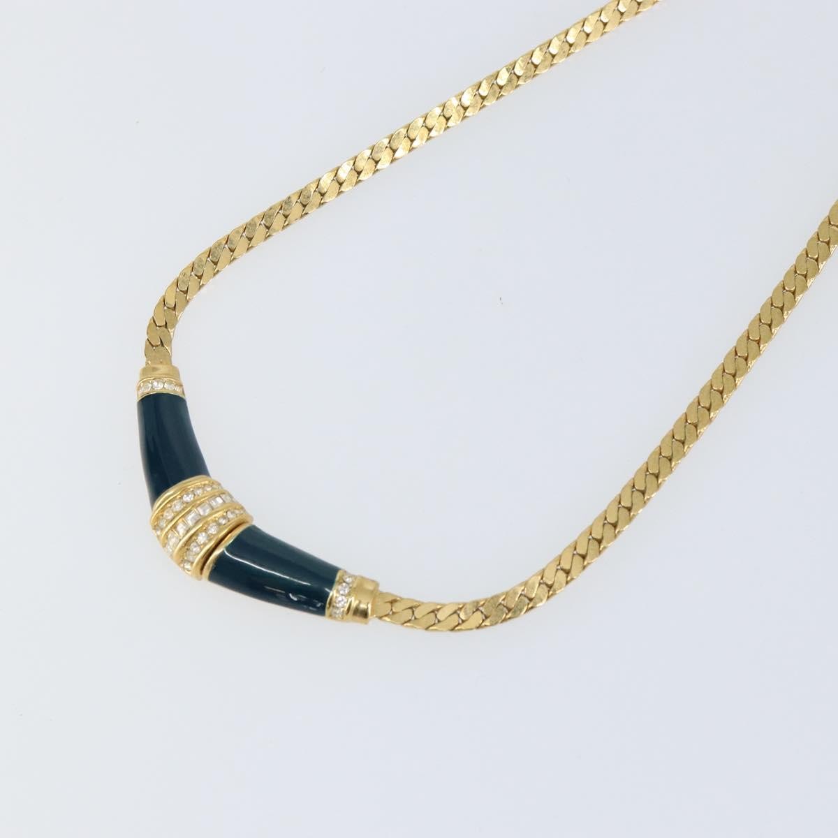 Christian Dior CD Logo necklace Metal