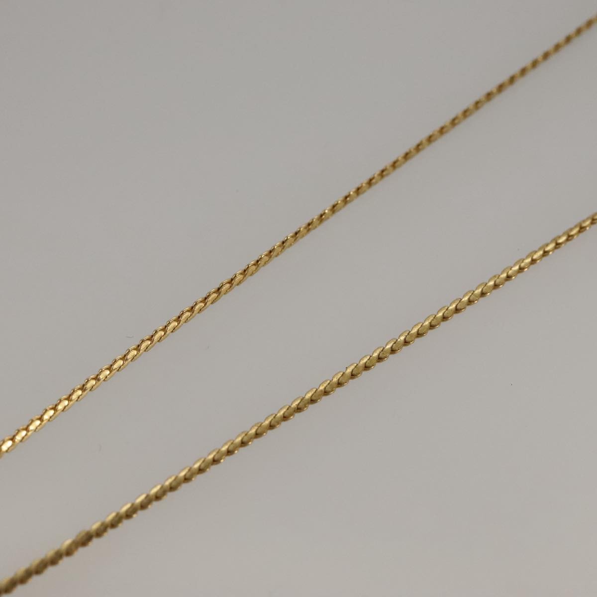 Christian Dior CD Pendant Necklace Gold-plated