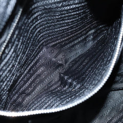 Prada Convertible Zip Tote Tessuto with Leather