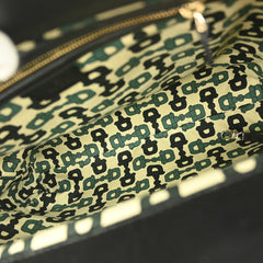 Gucci Punch Top Handle Bag Guccissima Leather