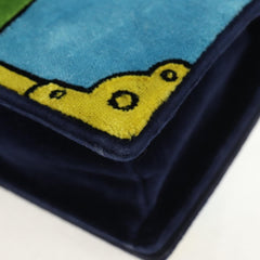 Prada Cahier Crossbody Bag Printed Velvet