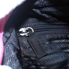 Prada Vintage Zip Tote Tessuto