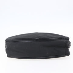 Prada Convertible Front Zip Briefcase Tessuto with Saffiano Leather