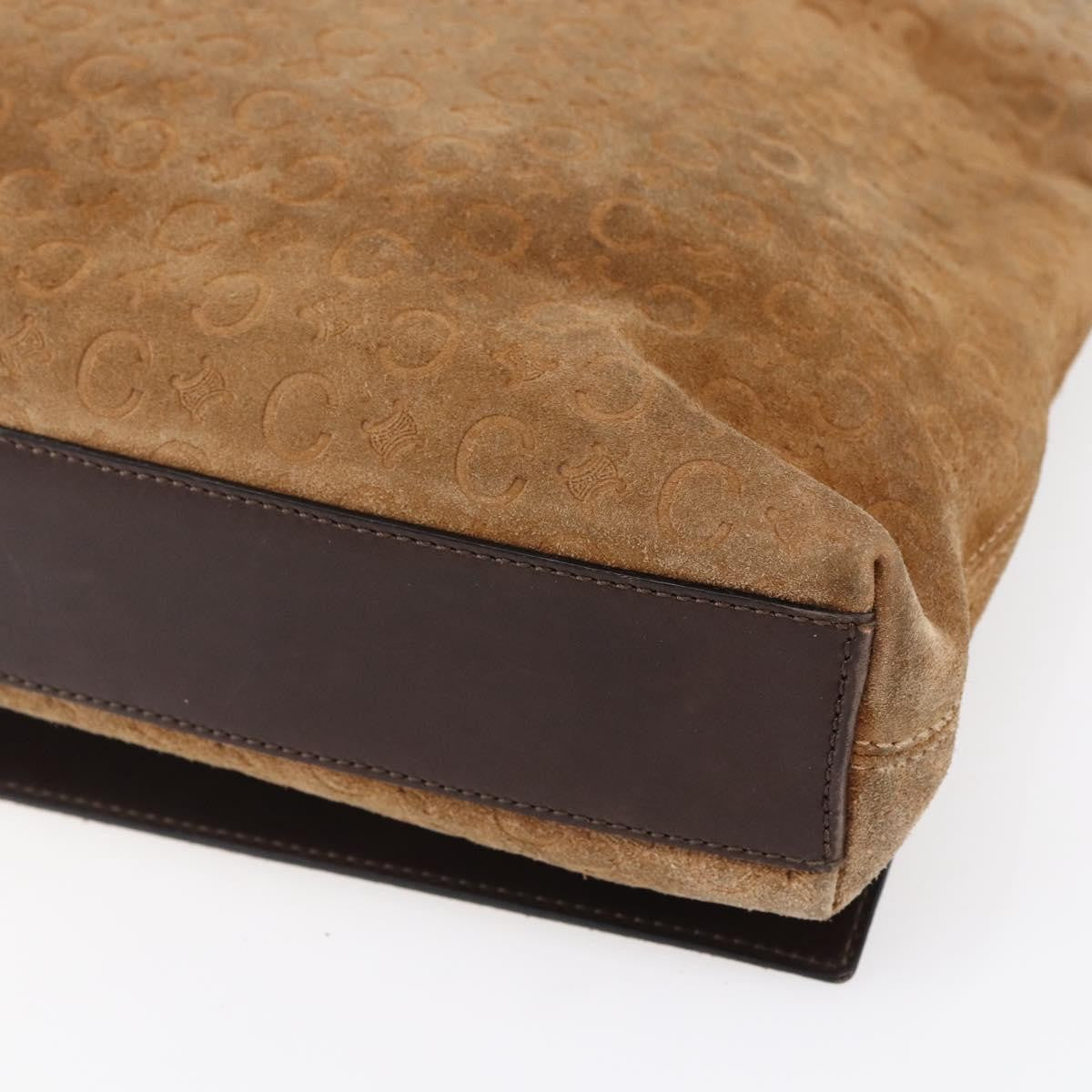 Celine C Macadam Shoulder bag Suede