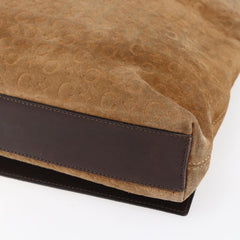 Celine C Macadam Shoulder bag Suede