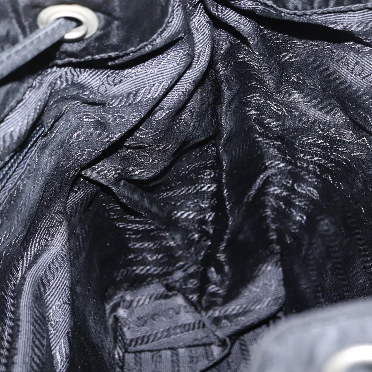 Prada Vela Double Front Pocket Backpack Tessuto with Saffiano Leather