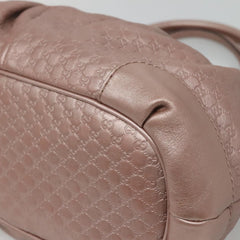 Gucci Sukey Top Handle Satchel Microguccissima Leather