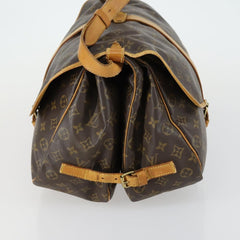 Louis Vuitton Saumur Handbag Monogram Canvas
