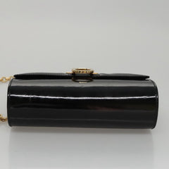 Salvatore Ferragamo Gancini Box Crossbody Bag Patent leather