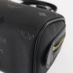 MCM Visetos logogramme Handbag Canvas and Leather