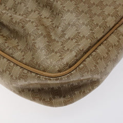 Celine Vintage Macadam Shoulder Bag Macadam Canva  Vinyl