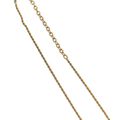 Christian Dior CD Pendant Necklace Gold-plated