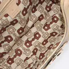 Gucci Vintage Interlocking G Shoulder Bag Leather