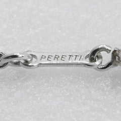Tiffany & Co. Elsa Peretti Bean Pendant Necklace Sterling Silver