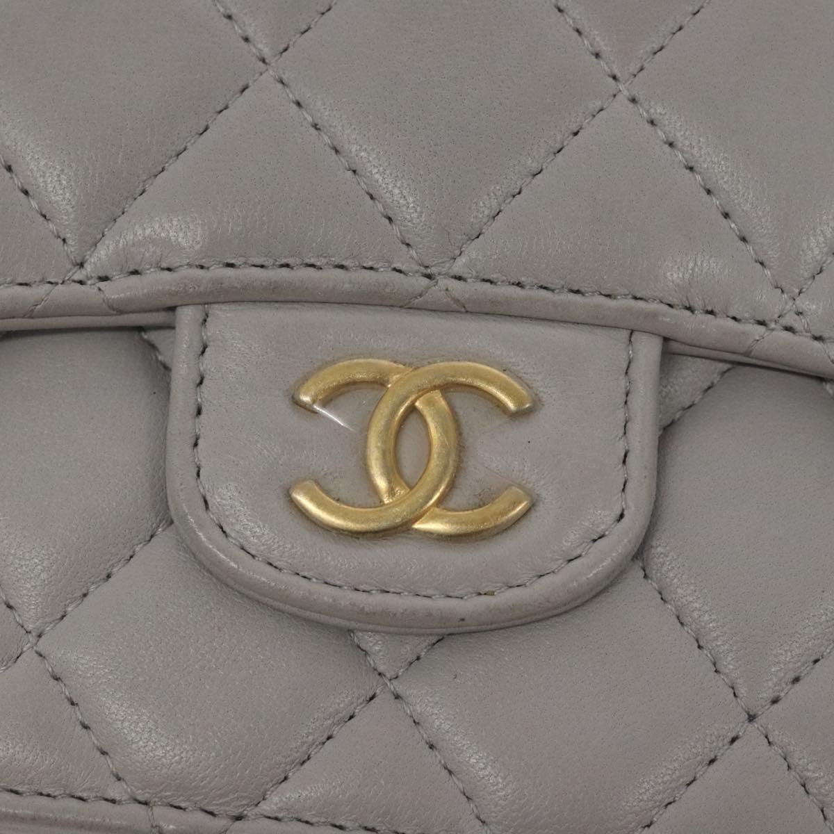 Chanel Vintage CC Flap Crossbody Bag Quilted Lambskin