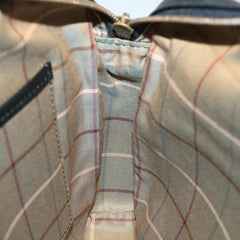 Burberry Zip Clutch Leather