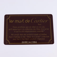 cartier Must de Cartier Shoulder Bag Leather