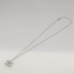 Chanel CC Pendant Necklace Metal
