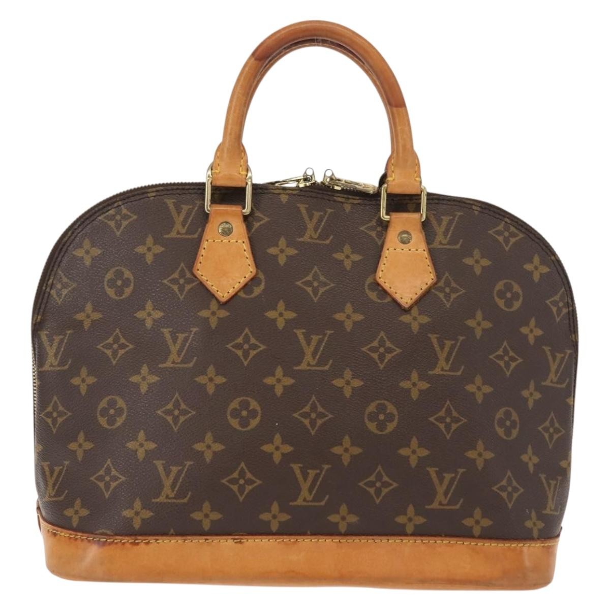 Louis Vuitton Alma Handbag Monogram Canvas