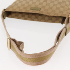 Gucci Web Strap Messenger Bag GG Canvas