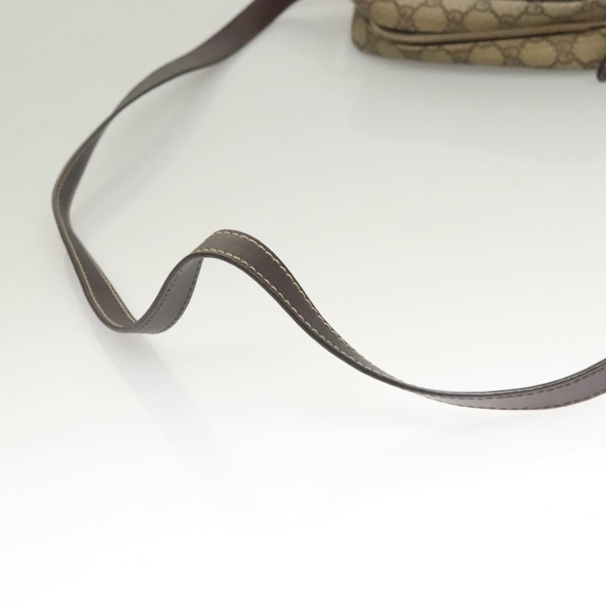 Gucci Front Zip Messenger GG Coated Canvas