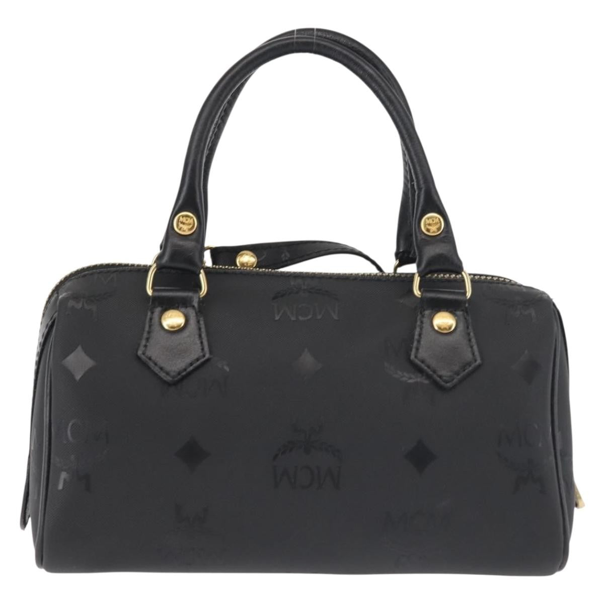 MCM Visetos logogramme Handbag Canvas and Leather